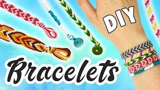 DIY BRACELETS TRESSÉS DEBUTANTS [upl. by Crystal558]