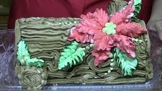 Yule Log Cake  Cake Decorating [upl. by Heda]