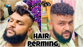 Straight to Curly hair Perming tutorial  Hair perming Step by step part 10 Smartsalon33 [upl. by Teador]