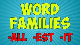 Workout With The Word Families 5  Word Family Song  Jack Hartmann [upl. by Lawrenson967]