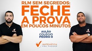 Concurso Público  Colégio Pedro II  Feche a prova em poucos minutos  2019 [upl. by Einneb]