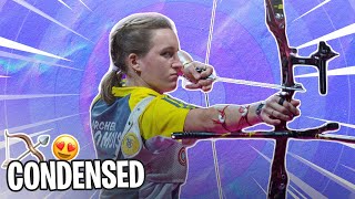 Condensed AllFrance recurve final at Nimes 2022 [upl. by Nimesh]