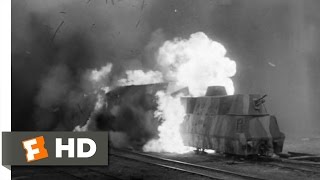 The Train 210 Movie CLIP  Allied Bombing Raid 1964 HD [upl. by Jarlen]