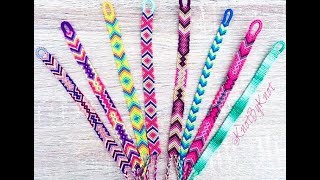 DIY slowmotion Chevron Friendship Bracelet  Handmade crafts  Creative Twins  Pinterest [upl. by Assirralc]