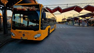 460R Ringsted St  Slagelse St Bus Driver POV [upl. by Neelhtac182]