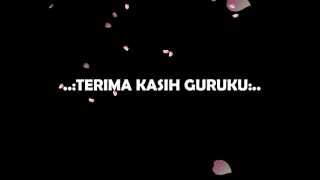 Terima Kasih Guruku MINUS ONE  AFI JUNIOR Lirik [upl. by Vipul900]