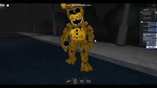 How to unlock Golden Freddy  Return to Animatronica  FNaF World RPG  Roblox [upl. by Adiela]