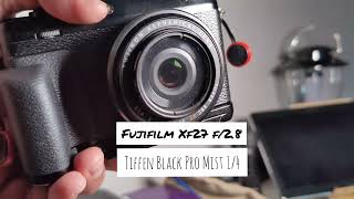 Tiffen Black Pro Mist 14 for 27mm f28 Fujifilm 1 Minute [upl. by Tham]