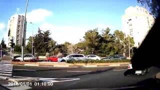 Vehemo Dual Lens Rear View Mirror Dash Cam Day Test [upl. by Howey313]