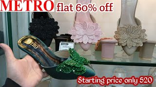 Metro shoes flat 60 off today 💞  Metro shoes winter collection [upl. by Shawn861]