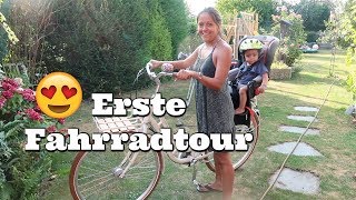 Die Erste Fahrradtour mit Carlos  Vlog1002 Rosislife [upl. by Eivets]