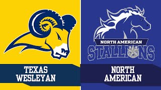 CFB 19 Texas Wesleyan vs North American [upl. by Callean]