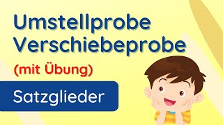 Satzglieder bestimmen ✅ ganz einfach mit der Satzumstellung oder Umstellprobe [upl. by Delija112]