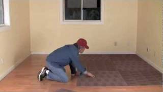 What are carpet tiles And how to install them yourself [upl. by Ahserkal772]