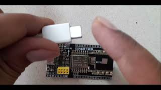 ESP 01 ESP8266 ESP12E and ESP32 SMD Programmer using CH340 Driver and Type C Port [upl. by Aneala]