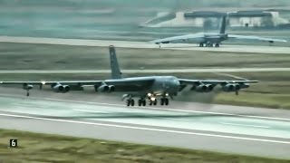 B52H MITO Scramble • One Piece Of The US Nuclear Threat [upl. by Llerrac]