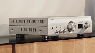 Denon PMA900HNE Denon PMA1700NE amp Denon DCD900NE Debuts with HEOS streaming amp matching CD player [upl. by Naugal98]