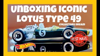 Unboxing the Hot Wheels ‘67 Lotus Type 49 A MustHave for Collectors [upl. by Edahsalof43]