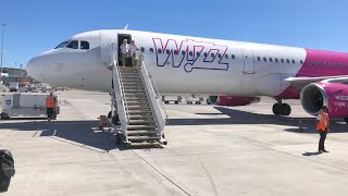 Wizz air Airbus a321231 London Gatwick to Nice Côte d’Azur full flight [upl. by Adnoral459]