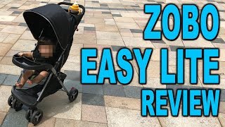 Zobo EasyLite Stoller Review  Clueless Dad [upl. by Anuhsal]