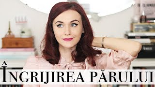 Rutina mea de ingrijire amp coafare a parului 2018  GIVEAWAY [upl. by Inttirb]