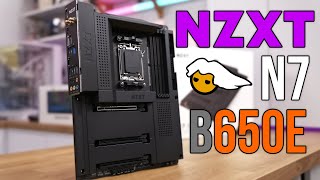 NZXT N7 B650E Motherboard Review  Best looking motherboard 😍 [upl. by Drofnelg]