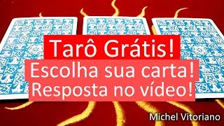 Consulta de Tarô grátis Escolha sua carta e veja o resultado Tarot Responde [upl. by Ayr]