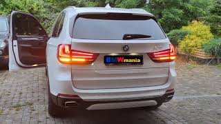 Przeróbka Lamp Tylnych BMW F15 X5 Konwersja Kodowanie USA na EU Polskie Menu PL BMWmaniabialystok [upl. by Dray]