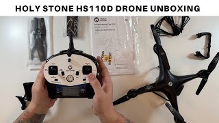 Holy Stone HS110D Drone Unboxing [upl. by Eirellav]