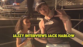 Jack Harlow talks about experiences with success the Kentucky Derby amp playing Drake in basketball [upl. by Atinnod]