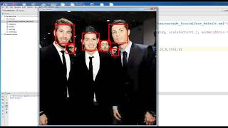 9 Haar Cascade Face Detection In Image Python3 With OpenCV [upl. by Ikilisav241]