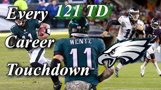 Carson Wentz Every Career Eagles Touchdown 20162020 Highlights [upl. by Ogu]