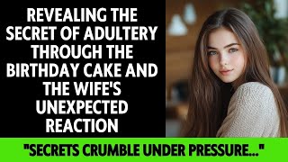 Revealing the secret of adultery through the birthday cake and the wifes unexpected reaction [upl. by Armando]