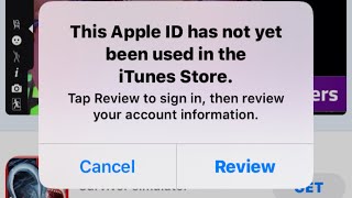 Review Apple ID  Fixed This Apple iD Has Not Yet Been Used in The iTunes Store  Latest 2023 [upl. by Anoet]