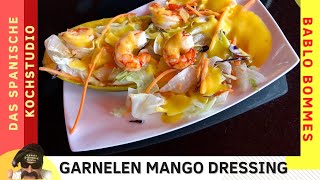 Garnelen in Mango Orange Dressing ⎮ Salat ⎮ Sommer [upl. by Nishom875]