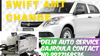 Swift AMT Automatic unit mechatronic change by xtool fault code p1905 and p1093 [upl. by Reibaj988]