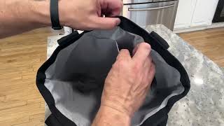 Carhartt Vertical Open Tote Review See How Big amp Strong It Actually Is [upl. by Afirahs]