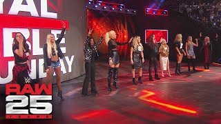 WWE honors female WWE Legends Raw 25 Jan 22 2018 [upl. by Morty]