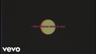 Bring Me The Horizon  i dont know what to say Lyric Video [upl. by Hsemar]