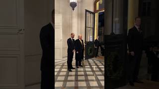 William Prince of Wales greets President Trump at the British Ambassadors Residence 🇺🇸🇬🇧 [upl. by Faletti971]