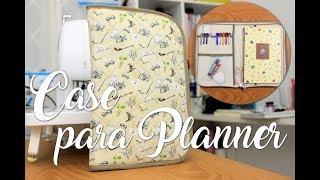 Passo a Passo  Case para PlannerAgenda com zíper [upl. by Macario790]