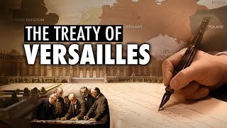 The Treaty of Versailles  Explained In 2 Minutes [upl. by Yliab]