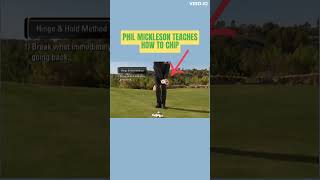 Phil Mickelson teaches HOW TO chip like a pro 🏌🏾‍♂️⛳️ [upl. by Cha141]