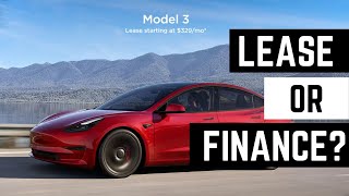 Leasing vs Buying a Tesla Dec 2023 Cost Breakdown [upl. by Crysta]