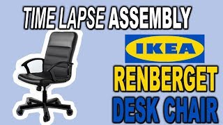 IKEA Renberget  Time Lapse Assembly  Clueless Dad [upl. by Siol]