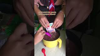 TUTORIAL MEMBUAT PUDING COKLAT OREO [upl. by Atsillak220]