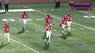 MTHS Varsity Football vs Hunterdon Central 090624 [upl. by Yetti117]