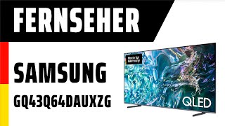 Fernseher Samsung GQ43Q64DAUXZG  Test  Deutsch [upl. by Linus]