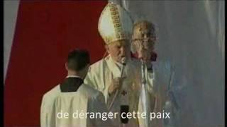 Coup de gueule JeanPaul II [upl. by Airdnaz]