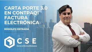 Webinar CSE  Carta Porte 3 CONTPAQi Factura Electrónica [upl. by Ane]